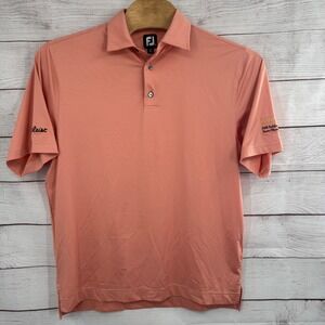 FootJoy Titleist‎ PGA California Golf Polo Shirt Mens Large Striped Short Sleeve